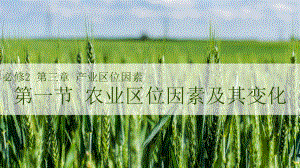 3.1 农业区位因素及其变化 ppt课件 (j12x1)-2023新人教版（2019）《高中地理》必修第二册.pptx