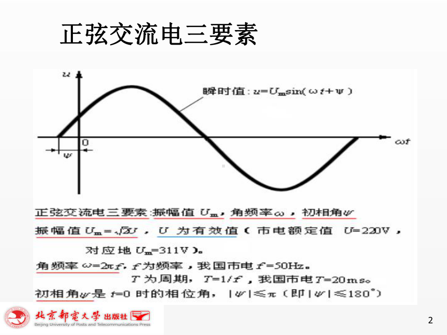 《通信电源（第4版）》课件预备 正弦交流电基本知识.ppt_第2页