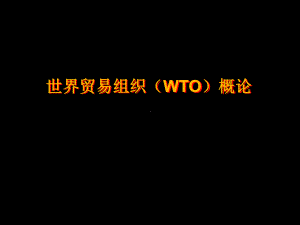 世界贸易组织WTO规则-课件.ppt