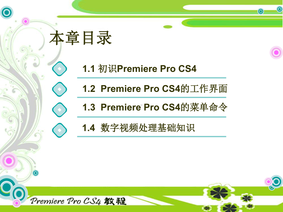 中文版Premiere-Pro-CS4多媒体制作课件.ppt_第3页