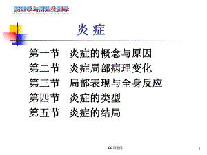 《病理生理学》炎症-课件.ppt