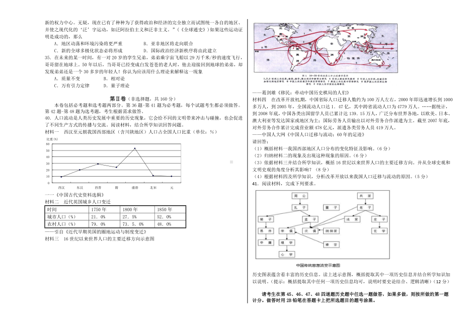 （最新）高考历史冲刺卷03(新课标Ⅱ卷).doc_第2页