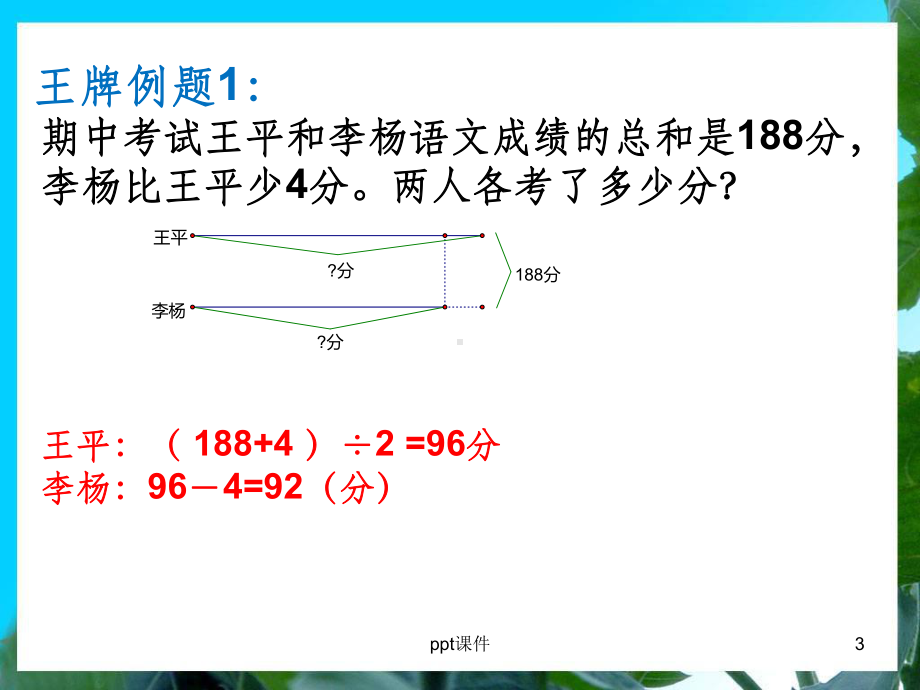 三年级举一反三新版第28周：和差问题课件.ppt_第3页