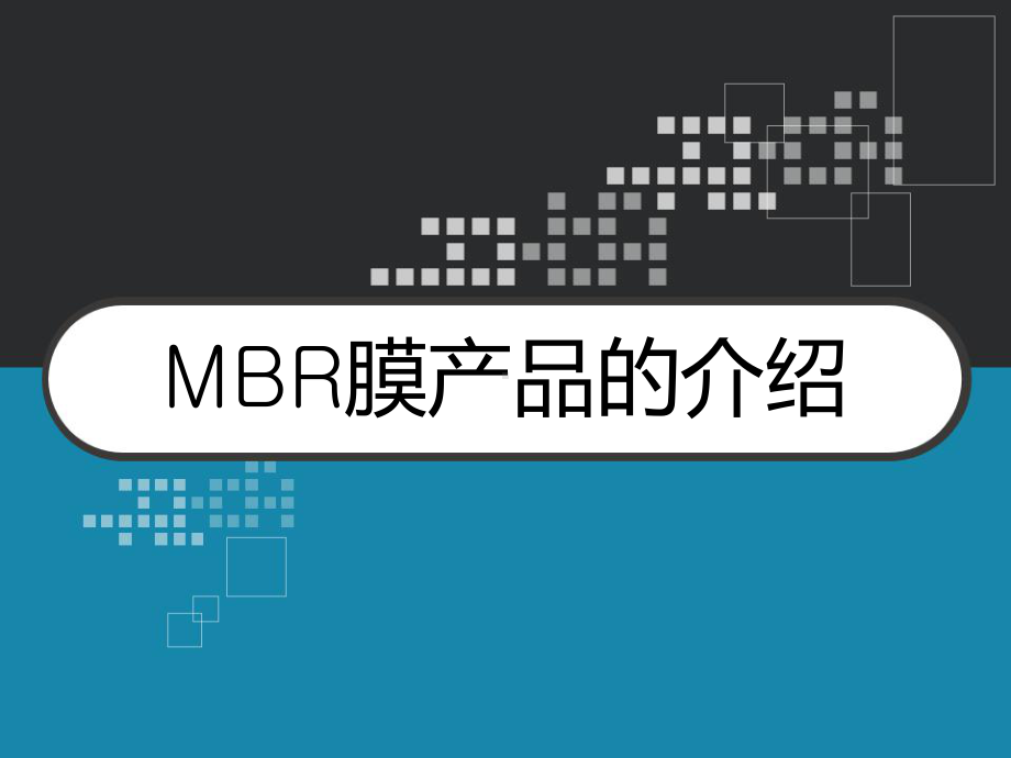 MBR膜产品的介绍-课件.ppt_第1页