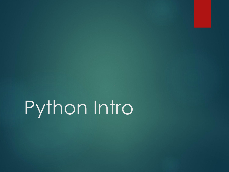 Python入门指南课件.ppt_第1页