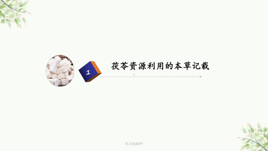 中药茯苓资源的开发与利用终稿课件.ppt_第3页