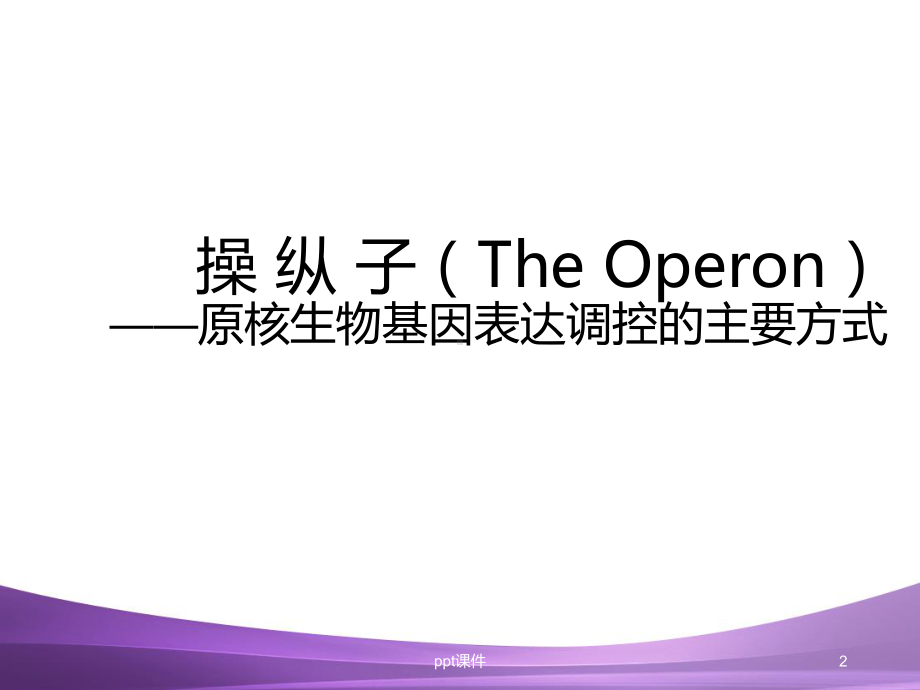 乳糖操纵子-课件.ppt_第2页