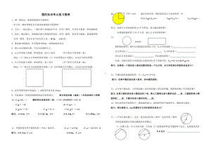 圆的知识单元复习提纲参考模板范本.doc