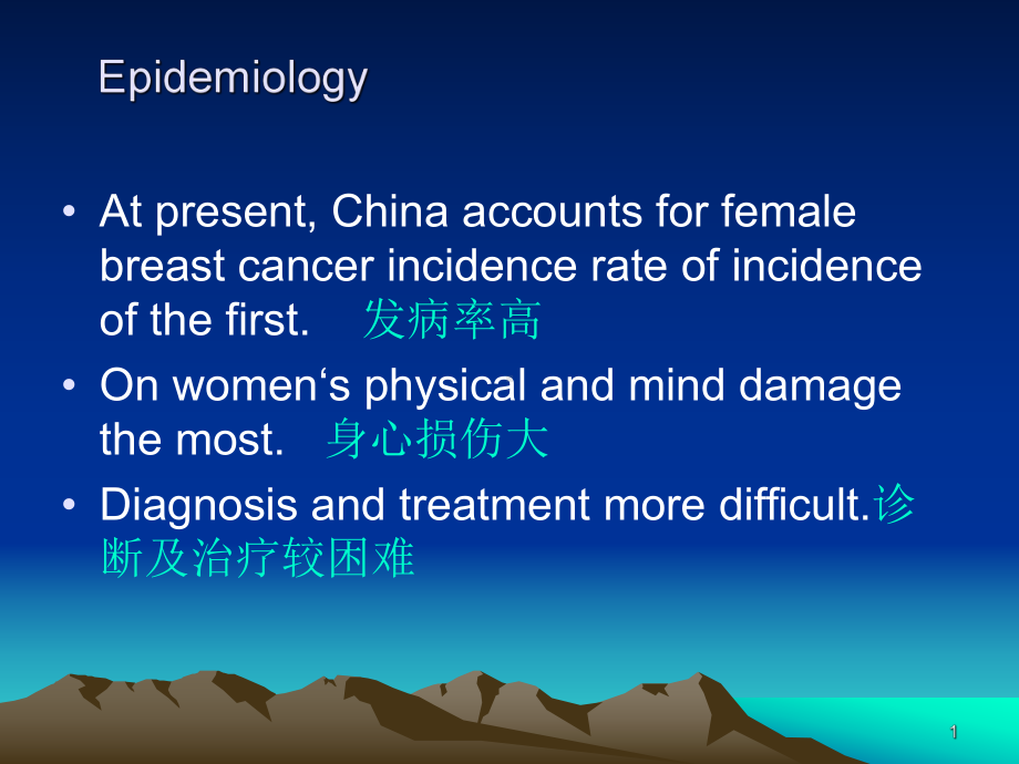 乳腺癌的影像学诊断英文课件.ppt_第1页