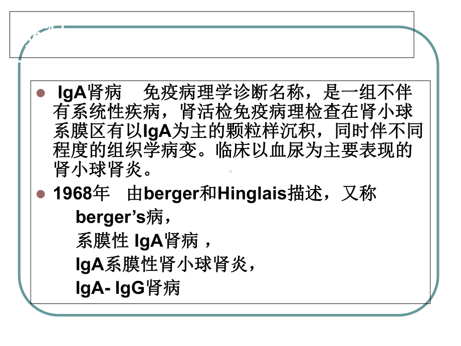 IgA肾病的发病机制、临床与病理及治疗课件.ppt_第3页