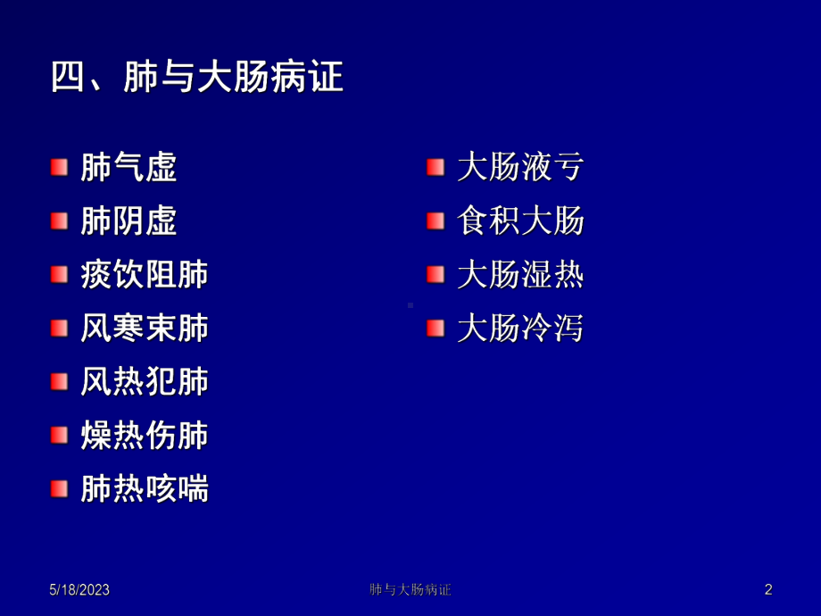 中兽医第七章辨证4第二章脏腑辨证(肺与大肠-肾与课件.ppt_第2页