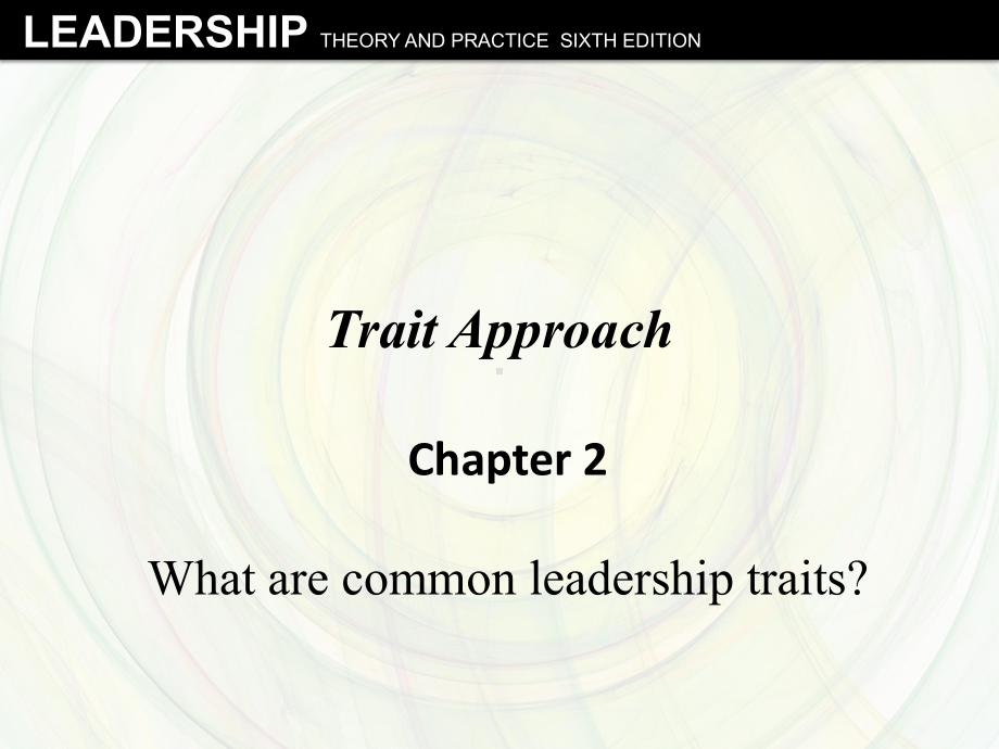 TraitsLeadership教学讲解课件.pptx_第1页