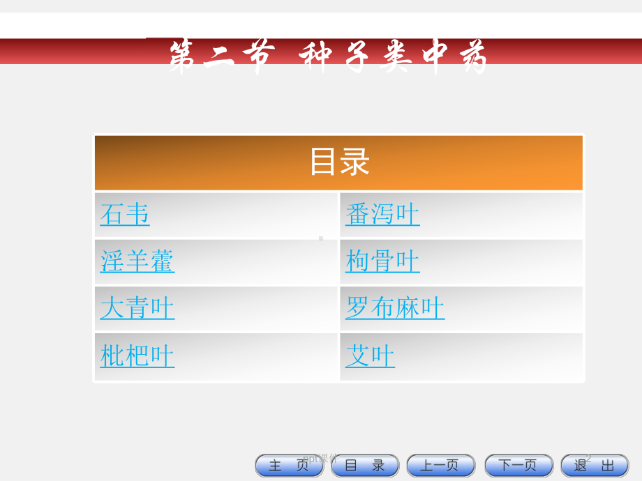 《中药鉴定技术》叶类中药的鉴定-课件.ppt_第2页