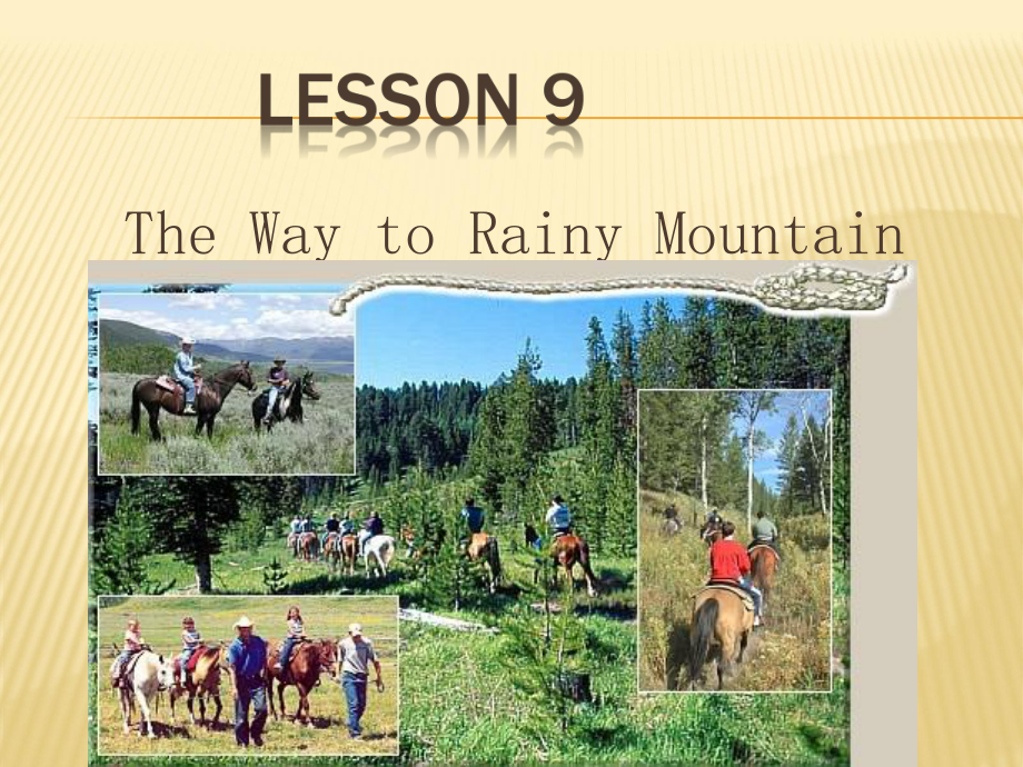 Lesson9-The-Way-to-Rainy教学讲解课件.ppt_第1页