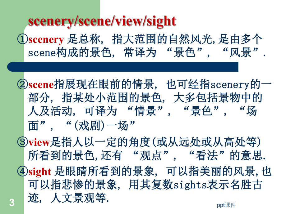 人教版英语必修3-Unit3-第三单元-词汇讲解课件.ppt_第3页