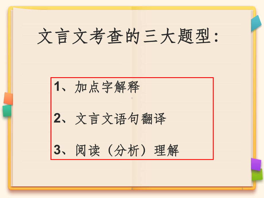 初中文言文阅读答题技巧课件.ppt_第3页