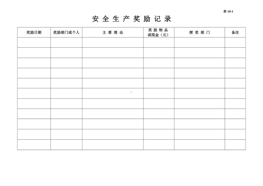 安全生产奖惩记录台账参考模板范本.docx_第2页