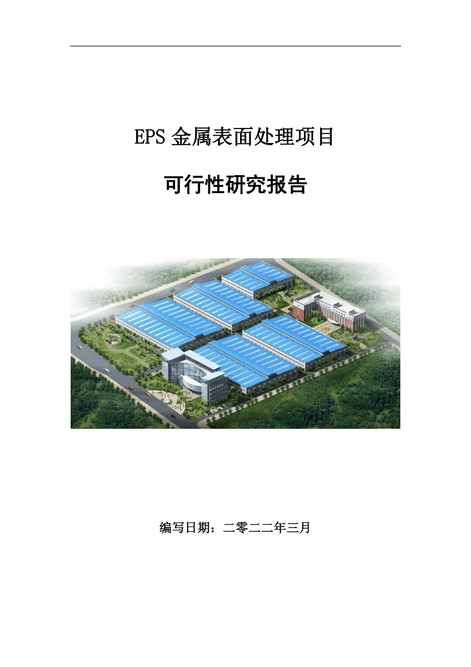 EPS金属表面处理项目可行性研究报告范文.doc_第1页