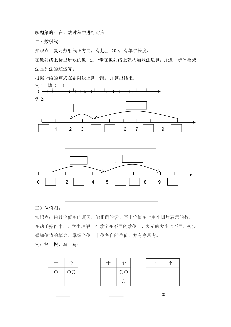 一年级第一学期数学复习课.doc_第3页