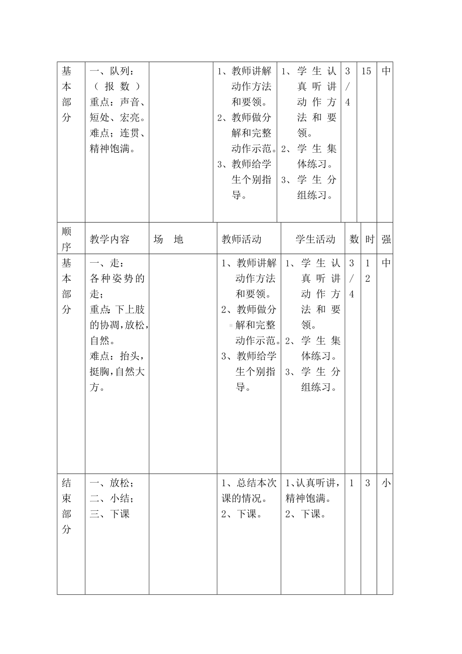 一年级体育教案全集.docx_第2页