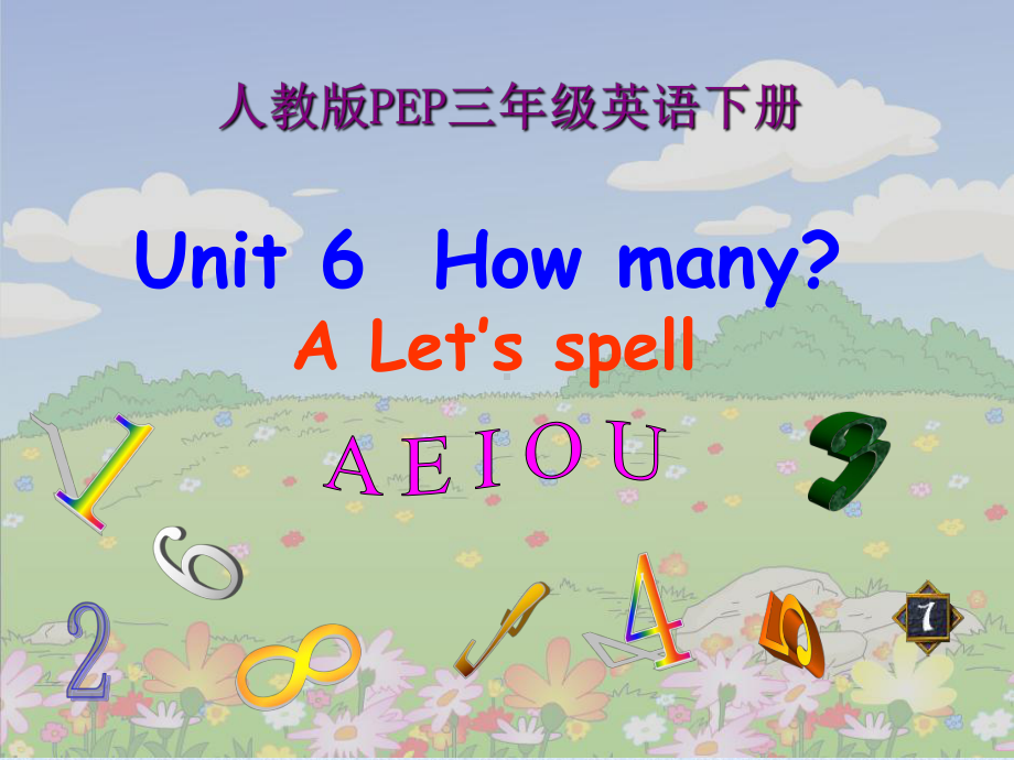 人教版PEP小学英语三年级下册unit6-Let课件.ppt_第3页