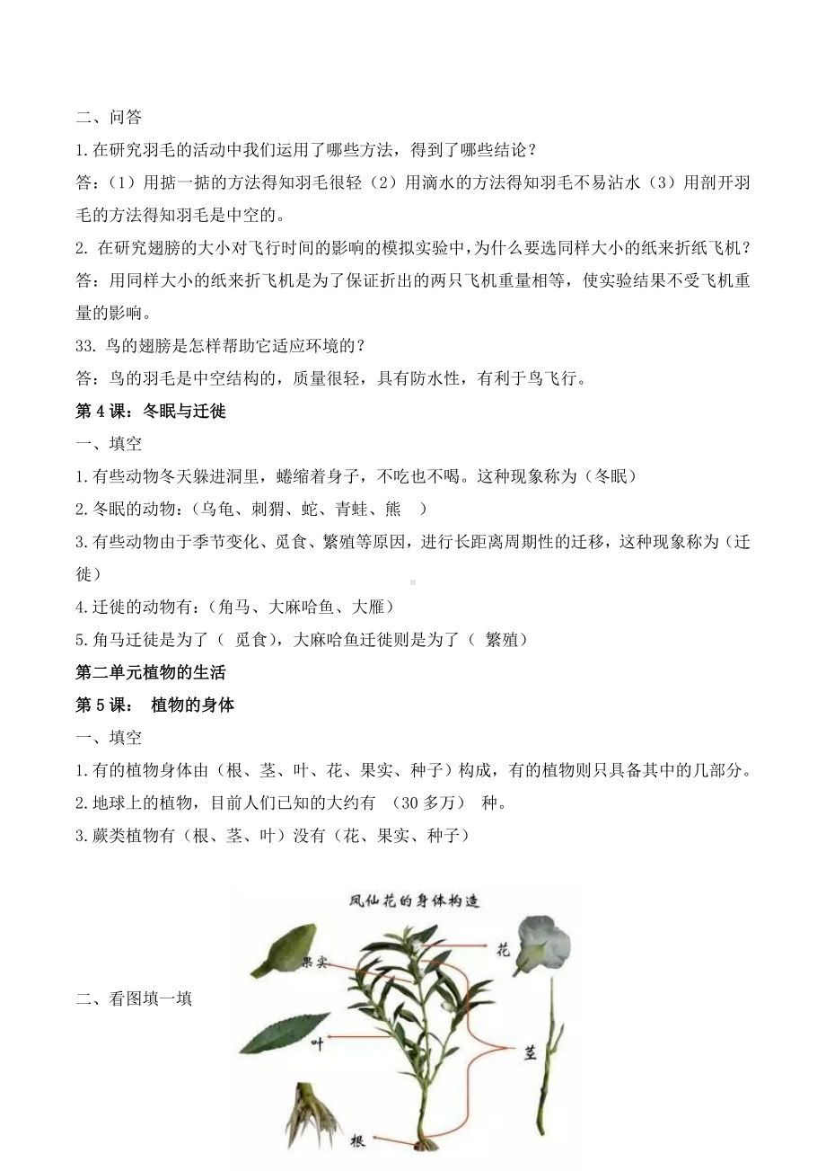 三年级上册科学素材复习资料青岛版(六年制).doc_第3页