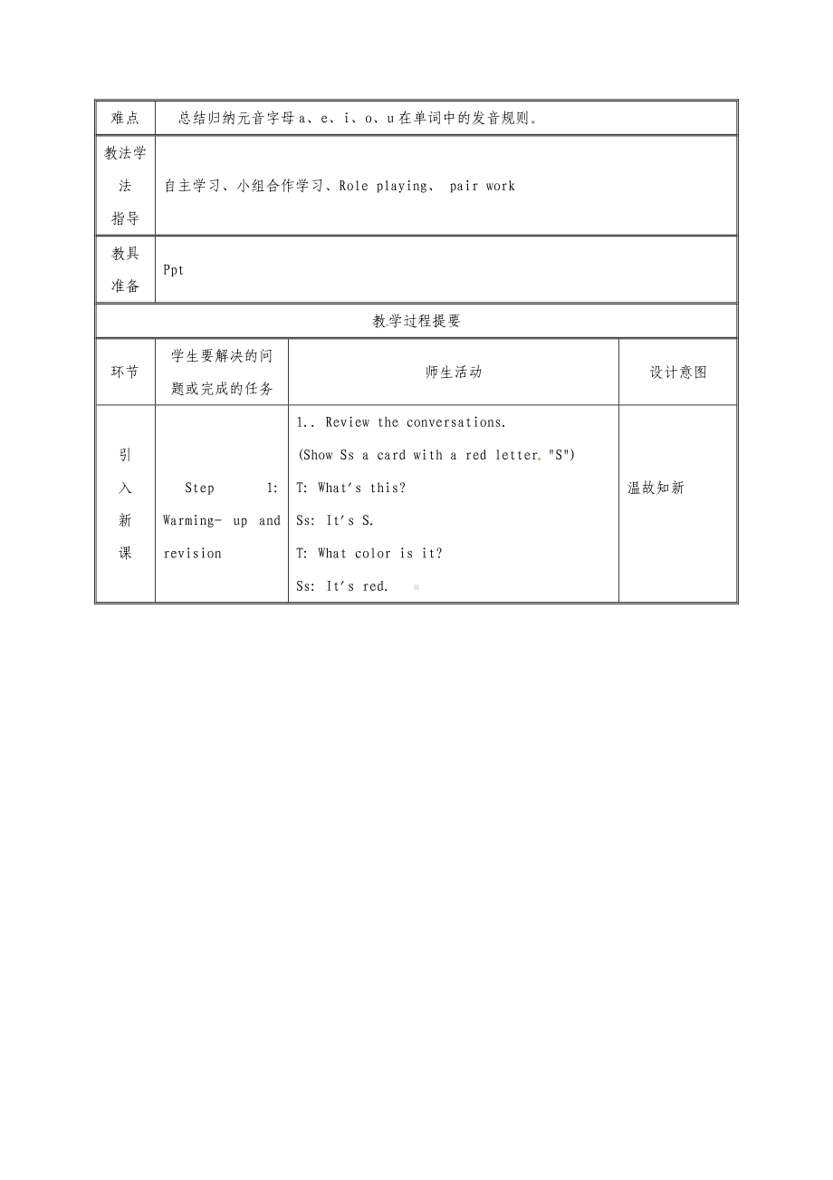 七年级英语上册-Starter-Unit-3-What-color-is-it(4a-4d)教案-(新版)人教新目标版.doc_第2页