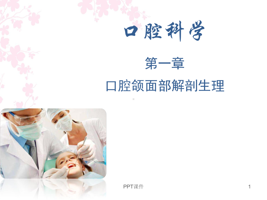 口腔科学-口腔颌面部解剖生理-课件.ppt_第1页