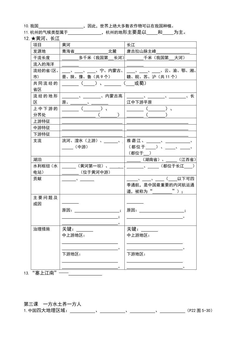 七年级下册历史与社会复习提纲(填空版).doc_第3页