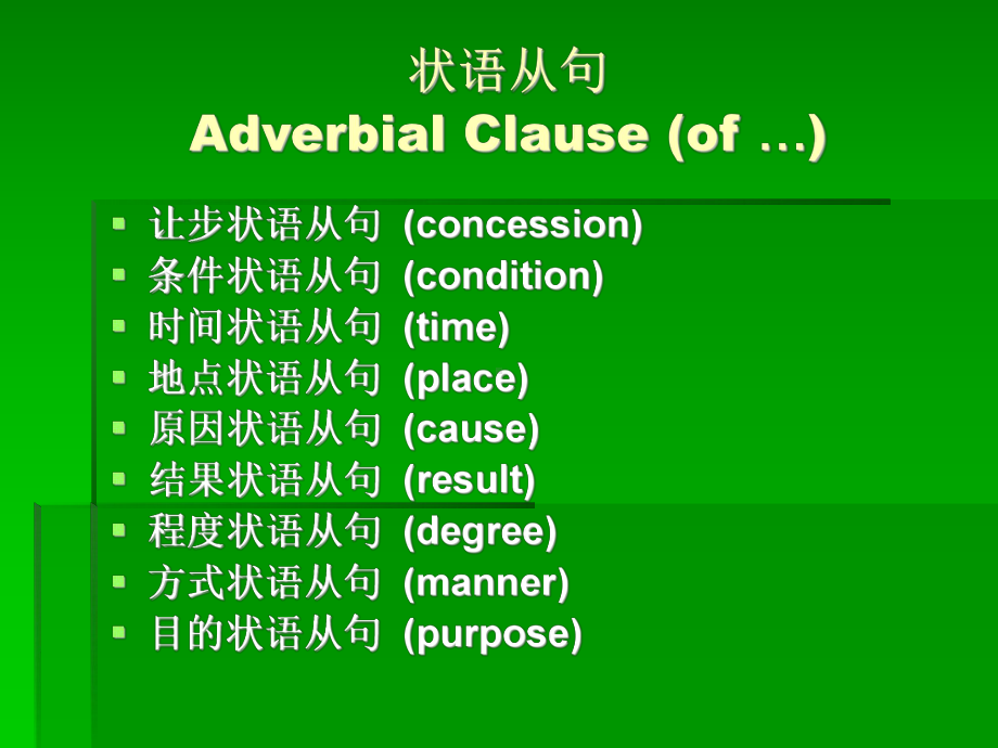 TEM-4语法复习专题从属分句SubordinateClause参考模板范本.ppt_第3页