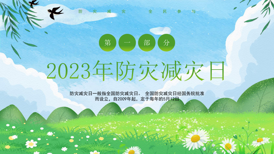 2023年第15个防灾减灾日防震减灾科普知识讲座PPT防范灾害风险护航高质量发展PPT课件（带内容）.pptx_第3页