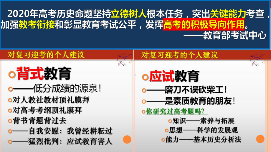 湖南师范大学历史文化学院 讲座PPT课件：面向高考的历史教学几点回望.pptx_第2页