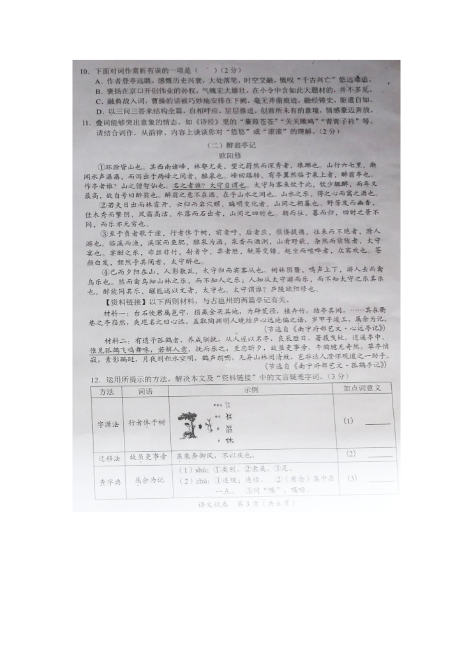 2021年广西南宁中考语文真题.doc_第3页