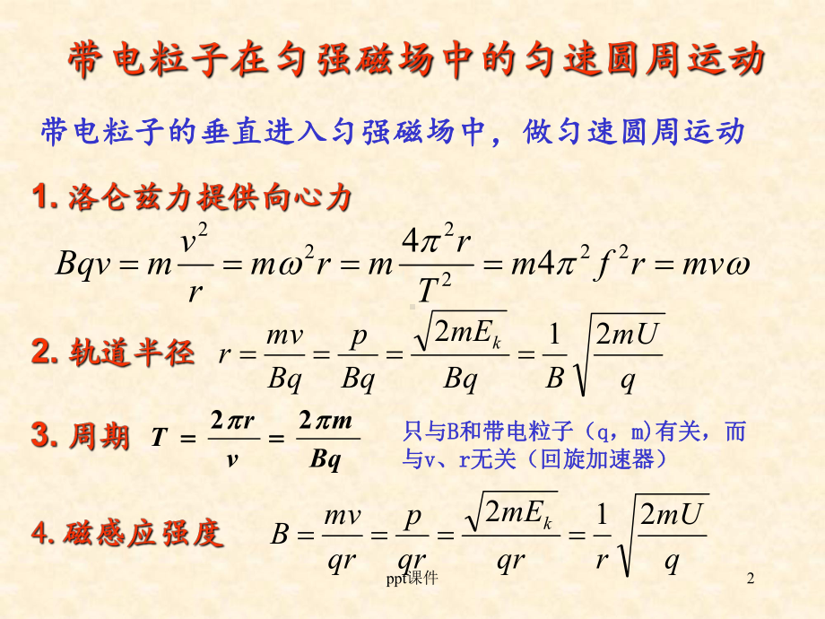 带电粒子在边界磁场中的运动-课件.ppt_第2页