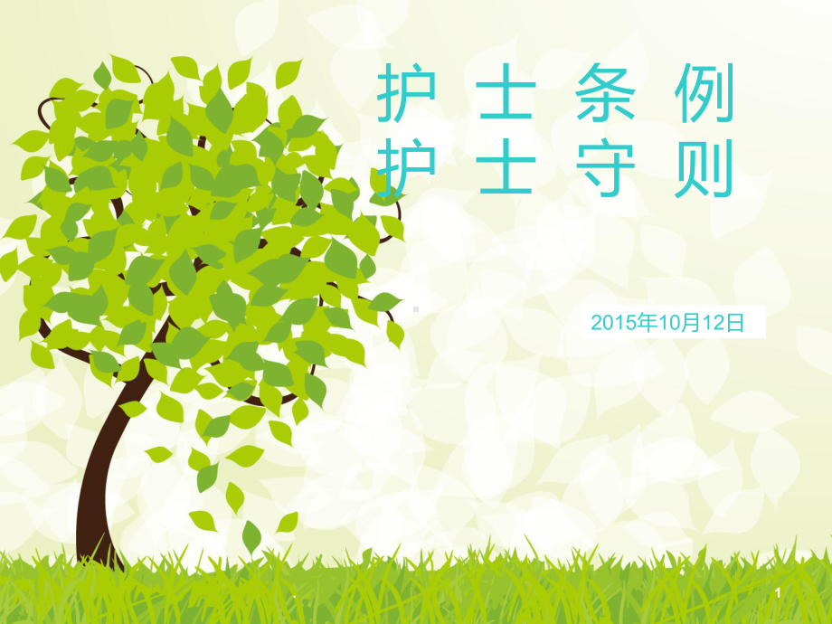 护士条例课件(同名1123).ppt_第1页