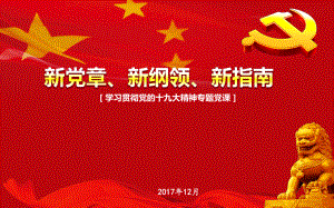 新党章、新纲领、新指南课件.pptx