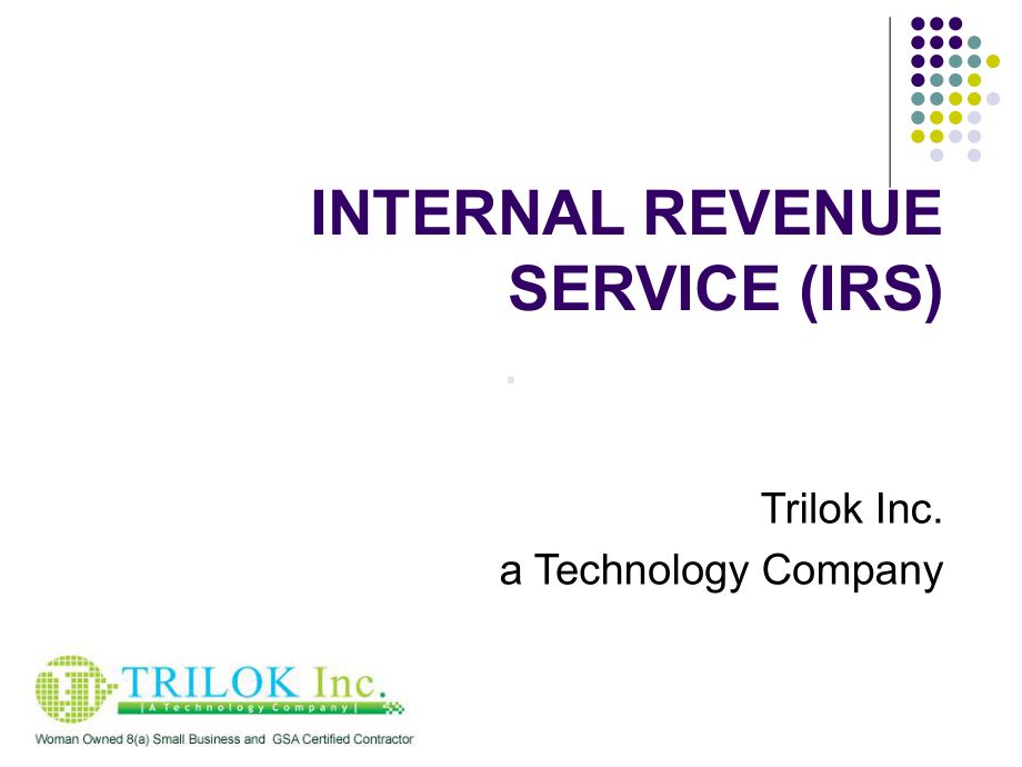 Internal revenue service .ppt_第1页