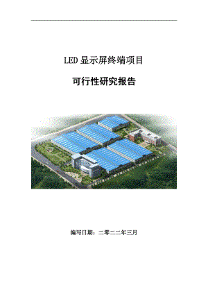 LED显示屏终端项目可行性研究报告范文.doc