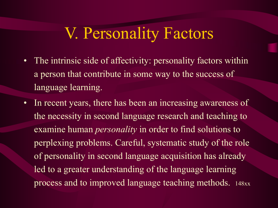 二语习得Personality-Factors课件.ppt_第1页