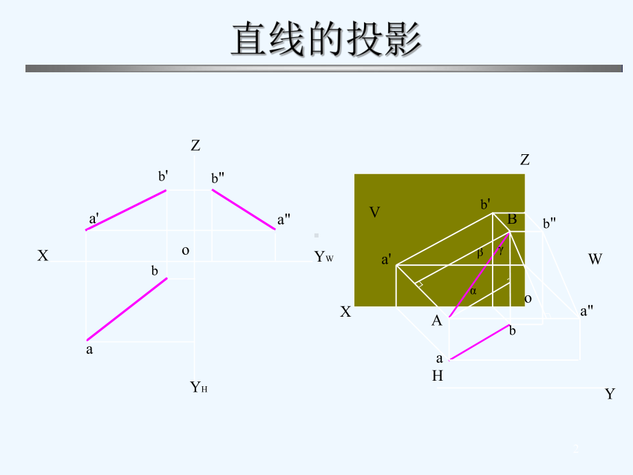 工程制图基础-直线的投影-课件.ppt_第2页