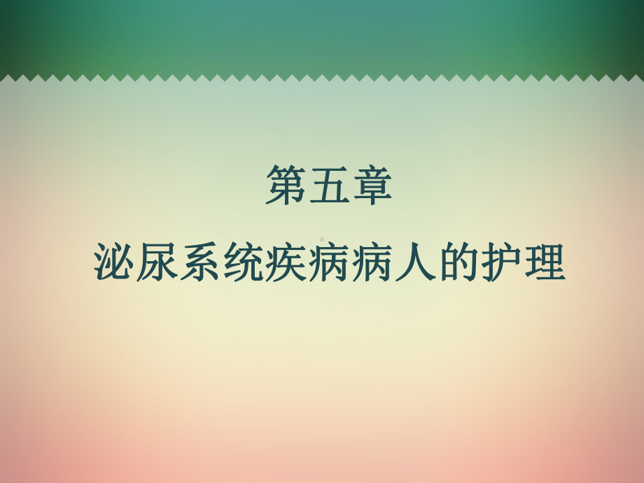 慢性肾脏疾病的护理-课件.ppt_第1页