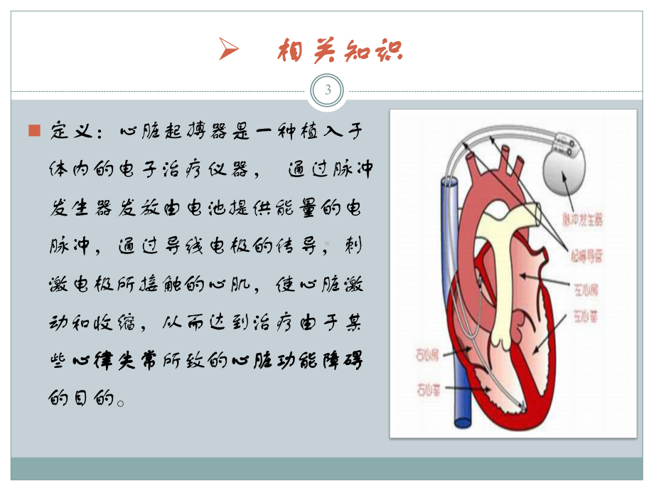 心脏起搏器植入术后患者的护理课件.ppt_第3页