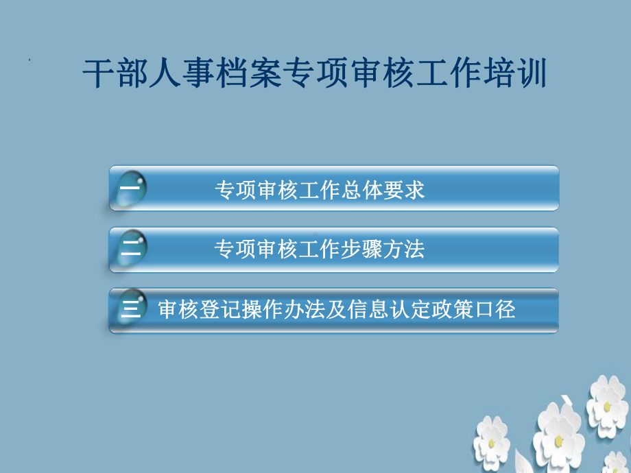 干部人事档案专项审核工作业务培训课件.pptx_第2页