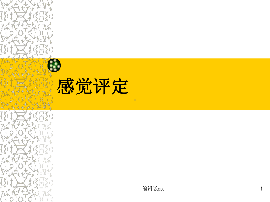 感觉评定课件.ppt_第1页