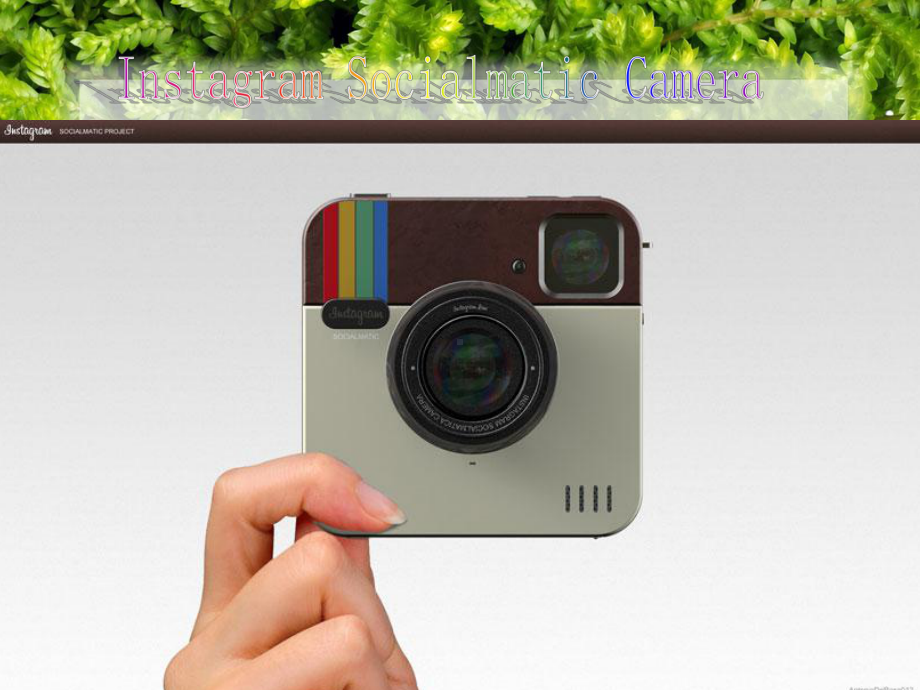 Instagram Socialmatic Camera .ppt_第2页