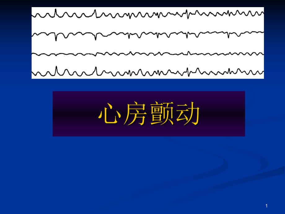 心房颤动课件(同名562).ppt_第1页