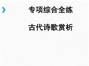 最新部编版语文八年级上册期末专题复习：古代诗歌赏析课件.pptx