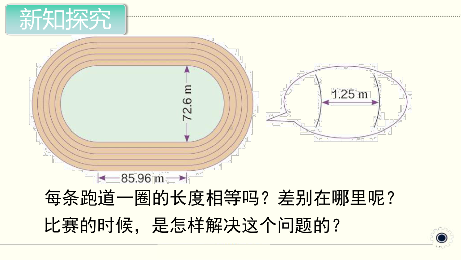 最新人教版小学六年级数学上册上学期-第5单元-综合与实践-确定起跑线课件.ppt_第3页