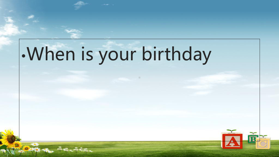 新人教版pep初中七年级英语-unit8-when-is-your-birthday课件.ppt_第1页