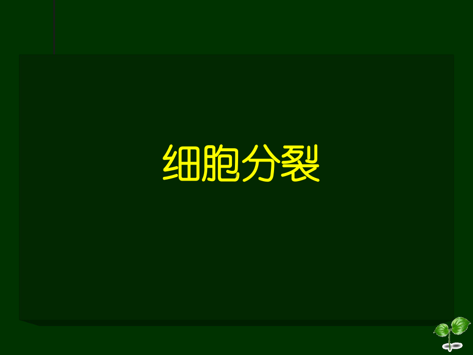 必修1-细胞增殖复习课件(2020届).ppt_第1页